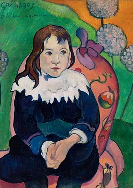 Paul Gauguin – Mr. Loulou (Louis Le Ray) (1890) | Post-Impressionist Portrait Masterpiece