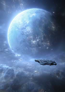 Spaceship Exploring Pandora