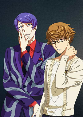 Tokyo Ghoul: Tsukiyama and Nishio Portrait