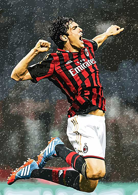 Kaka Celebration AC Milan Jersey