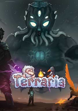 Terraria Game Cover Art