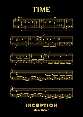 Inception Time Sheet Music