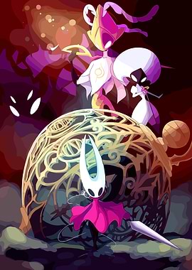 Hollow Knight Characters Digital Art