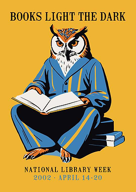 Books Light the Dark - National Library Week