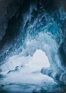 Ice Cave Interior