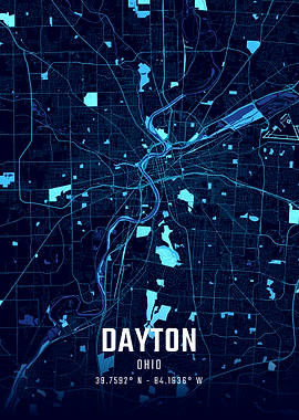 Dayton Midnight City Map