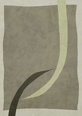 Abstract Curves in Earth Tones