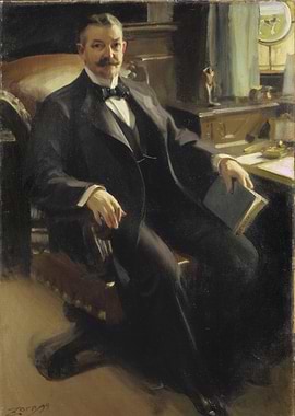 Portrait of a Gentleman in Suit