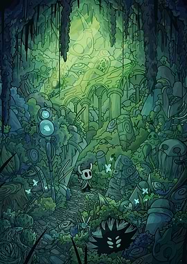 Hollow Knight in Greenpath