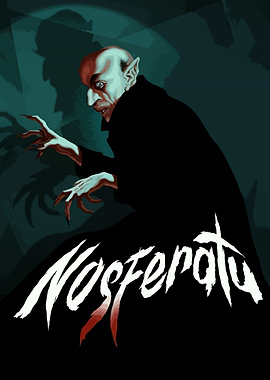 Nosferatu movie poster art