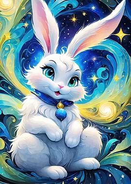 Rabbit Blue Eyes