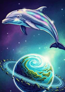 Dolphin and Planet Space