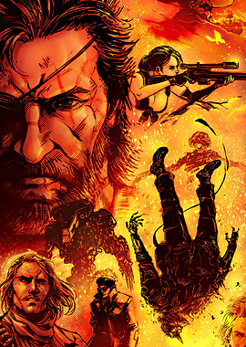 Metal Gear Solid: The Phantom Pain Art