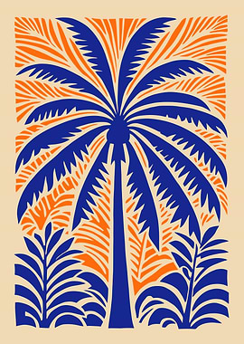 Palm Tree Art Print
