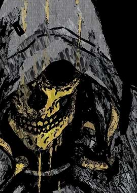 Death Grim Reaper Digital Art