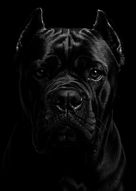 Black cane corso