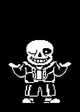 Sans Undertale Pixel Art