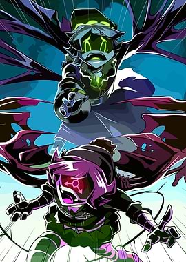 Robotic Characters in Dynamic Action Scene