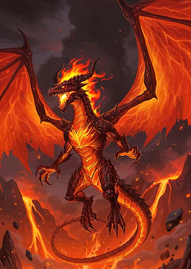 Fiery Dragon Animal