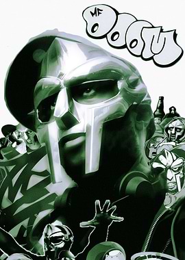 MF DOOM Portrait