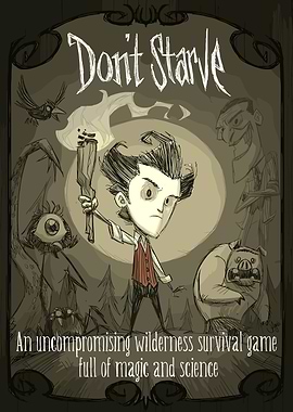 Don't Starve Game Cover Art