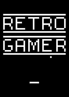 Retro Gamer Pixel Art