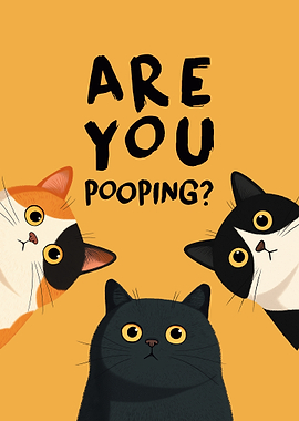 Funny Bathroom Cats