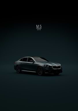 BMW M5 G90 Dark Teal