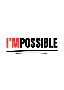 I'm Possible Text Art