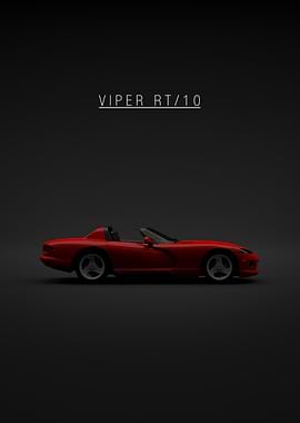 Red Viper RT/10 Car Illustration