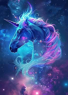 Cosmic Unicorn Animal