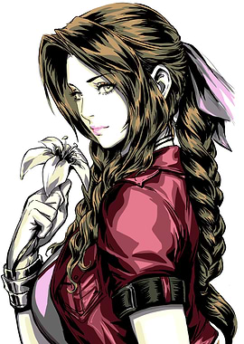 Aerith Gainsborough with Flower