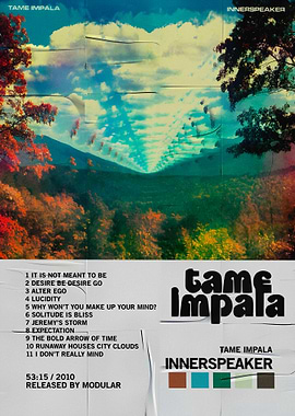 Tame Impala Innerspeaker Album Cover