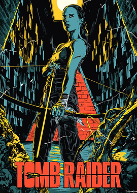 Tomb Raider Movie Poster Art