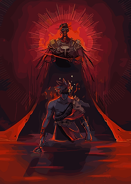 Hades and Zagreus in the Underworld