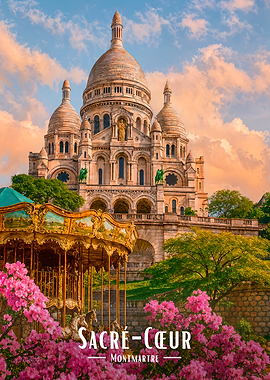 Sacré-Cœur Basilica, Montmartre, Paris