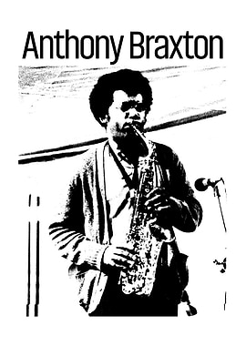 Saxophone Performance Black and White