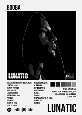 Booba Lunatic Album Cover Art