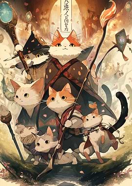 Cats in Fantasy Adventure
