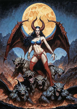 Daughter Of Hell Demon LIlith