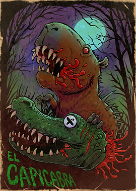 El Capicabra: Monster Illustration