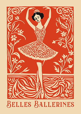 Belles Ballerines: Vintage Ballet Art