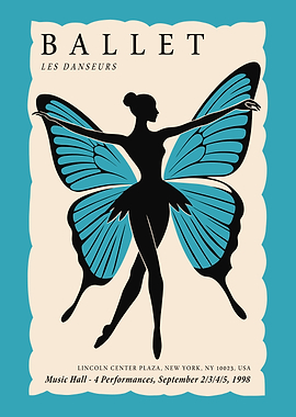 Ballet Les Danseurs Poster