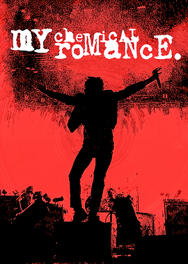 My Chemical Romance Concert Poster