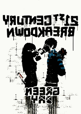 Green Day music Poster