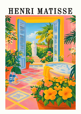 Henri Matisse Inspired Interior Painting