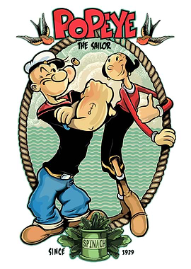 Popeye the Sailor and Olive Oyl