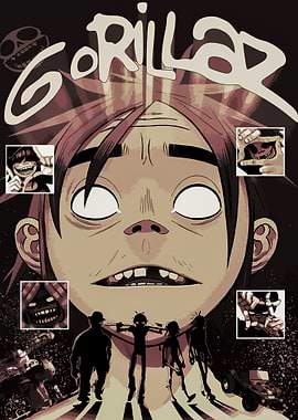 Gorillaz Album Art