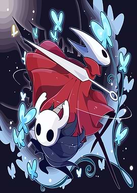 Hollow Knight and Hornet Illustration