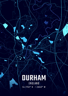 Durham Midnight City Map